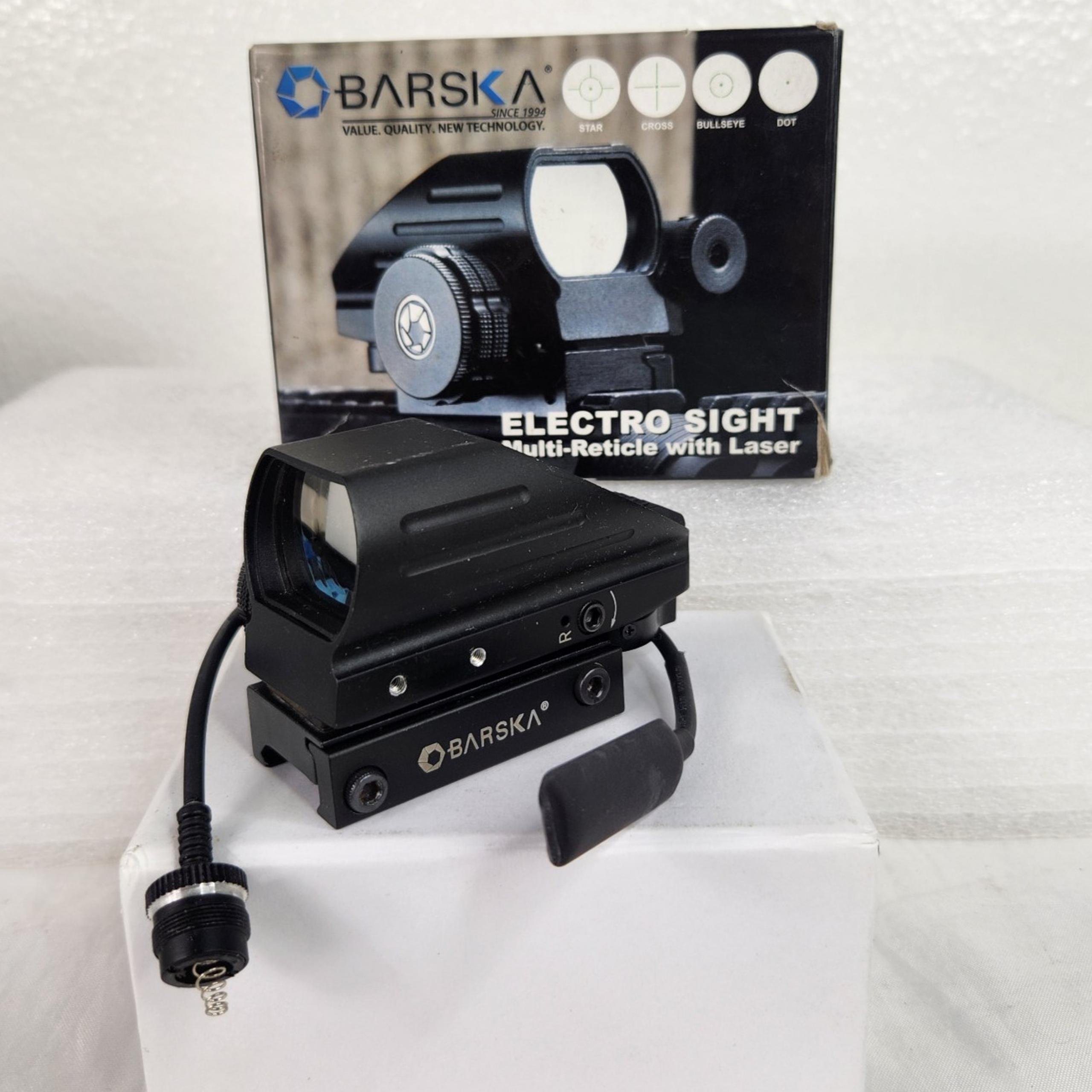 Barska Electro Multi-Reticle Holo Reflex Sight AC12136