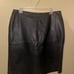 Donna Karan Women's Leather Skirt |Retail 295.00