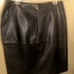 Donna Karan Women's Leather Skirt |Retail 295.00