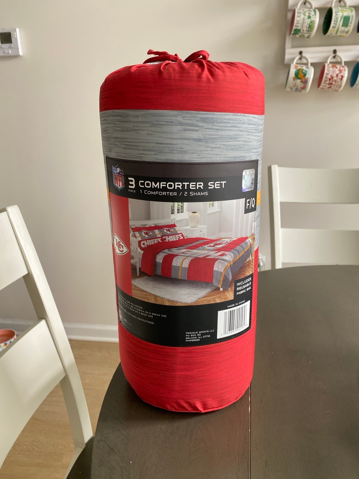 Kansas City Chiefs comforter set