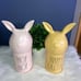 Rae Dunn Easter bunny scented candles
