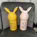 Rae Dunn Easter bunny scented candles