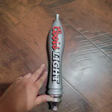Coors Light Beer Tap Handle