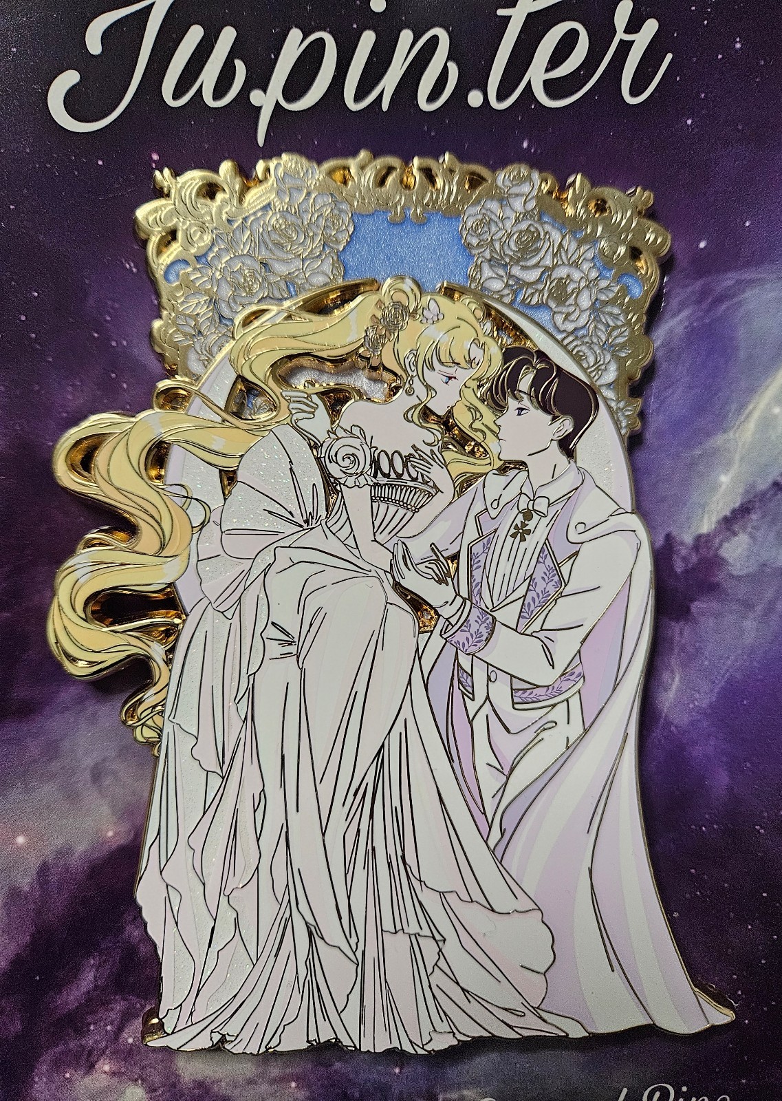 Ju.pinter sailor moon usagi mamoru Endymion serenity enamel pin