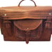 Handcrafted Vintage Tooled Leather Bag Tack Camera Veterinarian Western Case