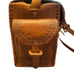 Handcrafted Vintage Tooled Leather Bag Tack Camera Veterinarian Western Case