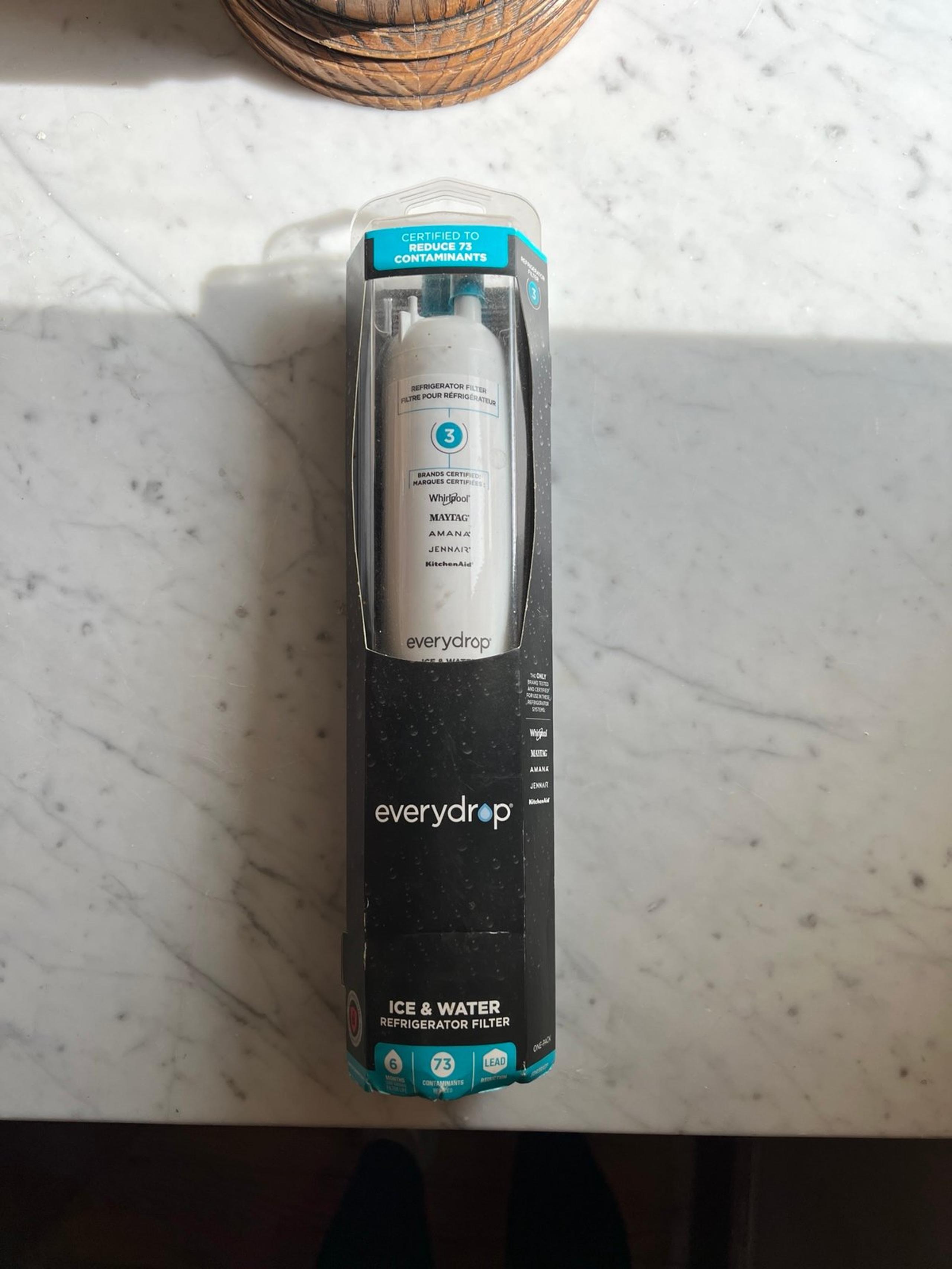 EveryDrop Refrigerator Water Filter 3 (EDR3RXD1) Whirlpool