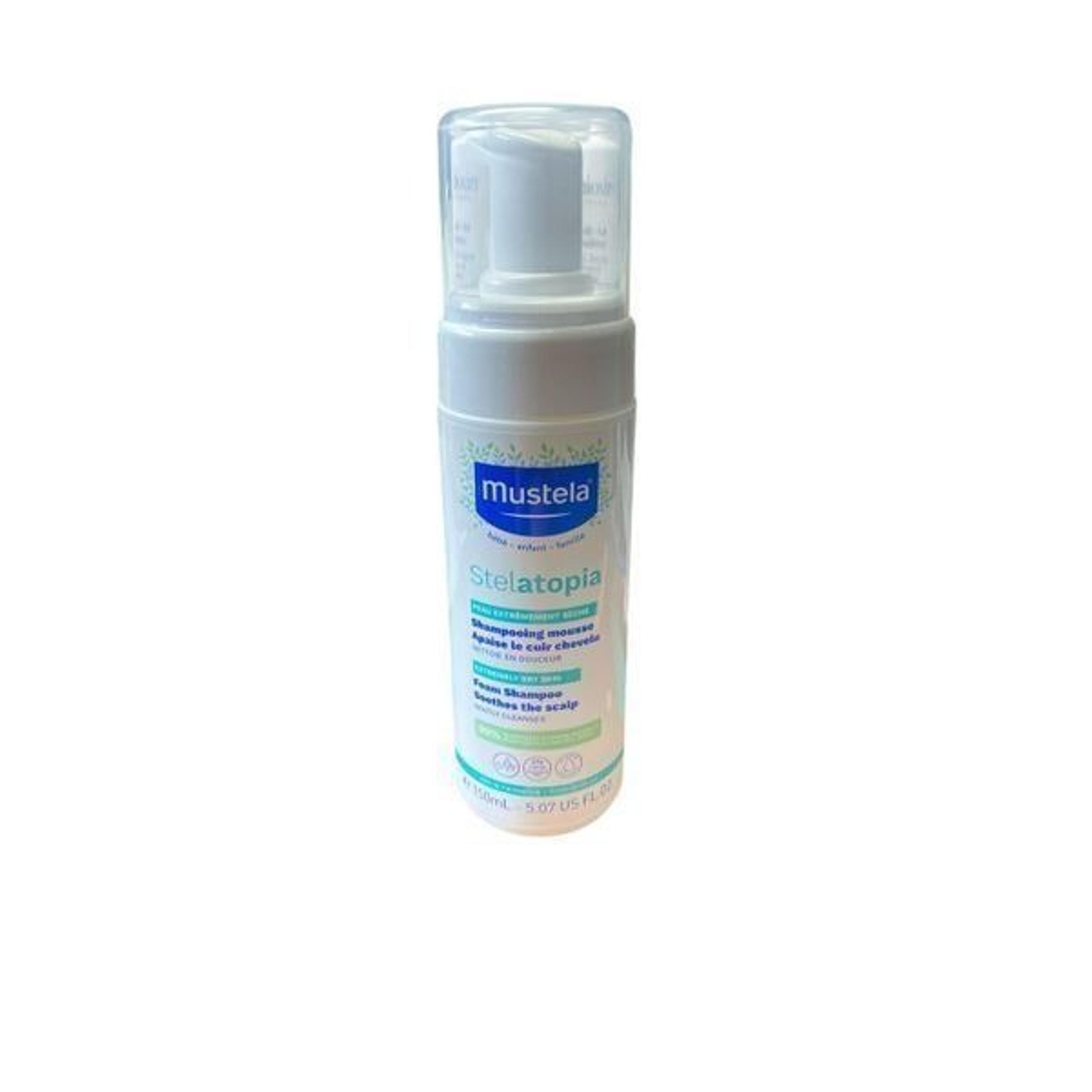 Mustela Mustela Stelatopia Eczema-Prone Skin Foam Shampoo NewBorn & Baby 5.07 oz