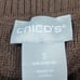 Chico's women's long sleeve stretch knit size 3 popover sweater NWT BB15