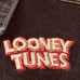 Mens Size XL Black Denim Jacket Jean Looney Tunes Members Only New NWT's