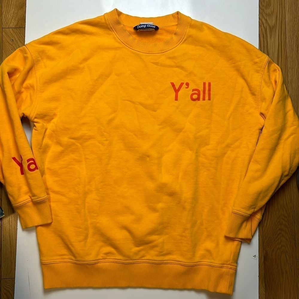 Outdoor Voices Y'all Graphic Sweatshirt sz XS