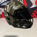 John Metchie Salute to Service Autographed Full size helmet