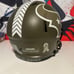 John Metchie Salute to Service Autographed Full size helmet