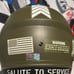 John Metchie Salute to Service Autographed Full size helmet