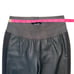 Paige Paloma Black Leather Ponte Legging Pants Size XS