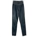 Paige Paloma Black Leather Ponte Legging Pants Size XS