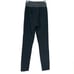 Paige Paloma Black Leather Ponte Legging Pants Size XS