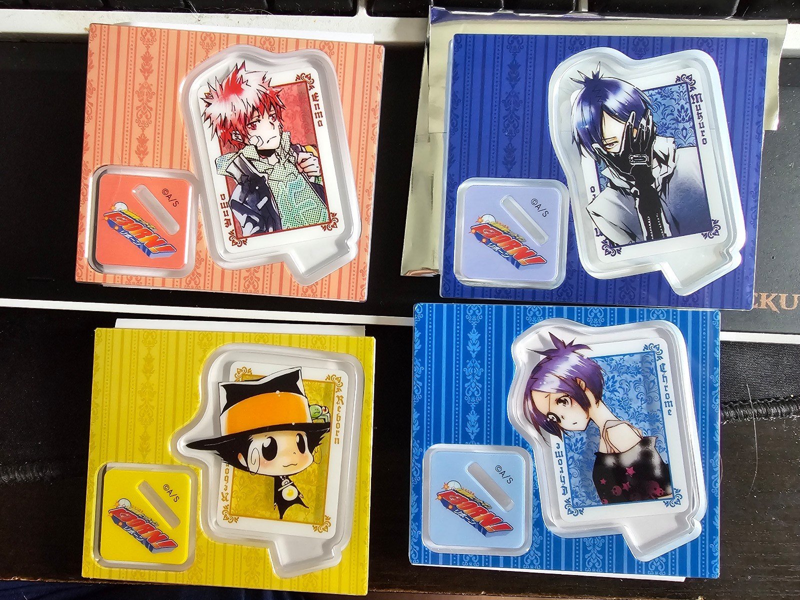 katekyo hitman Reborn! Arylic Stand Mini Shonen Jump Store Official merch
