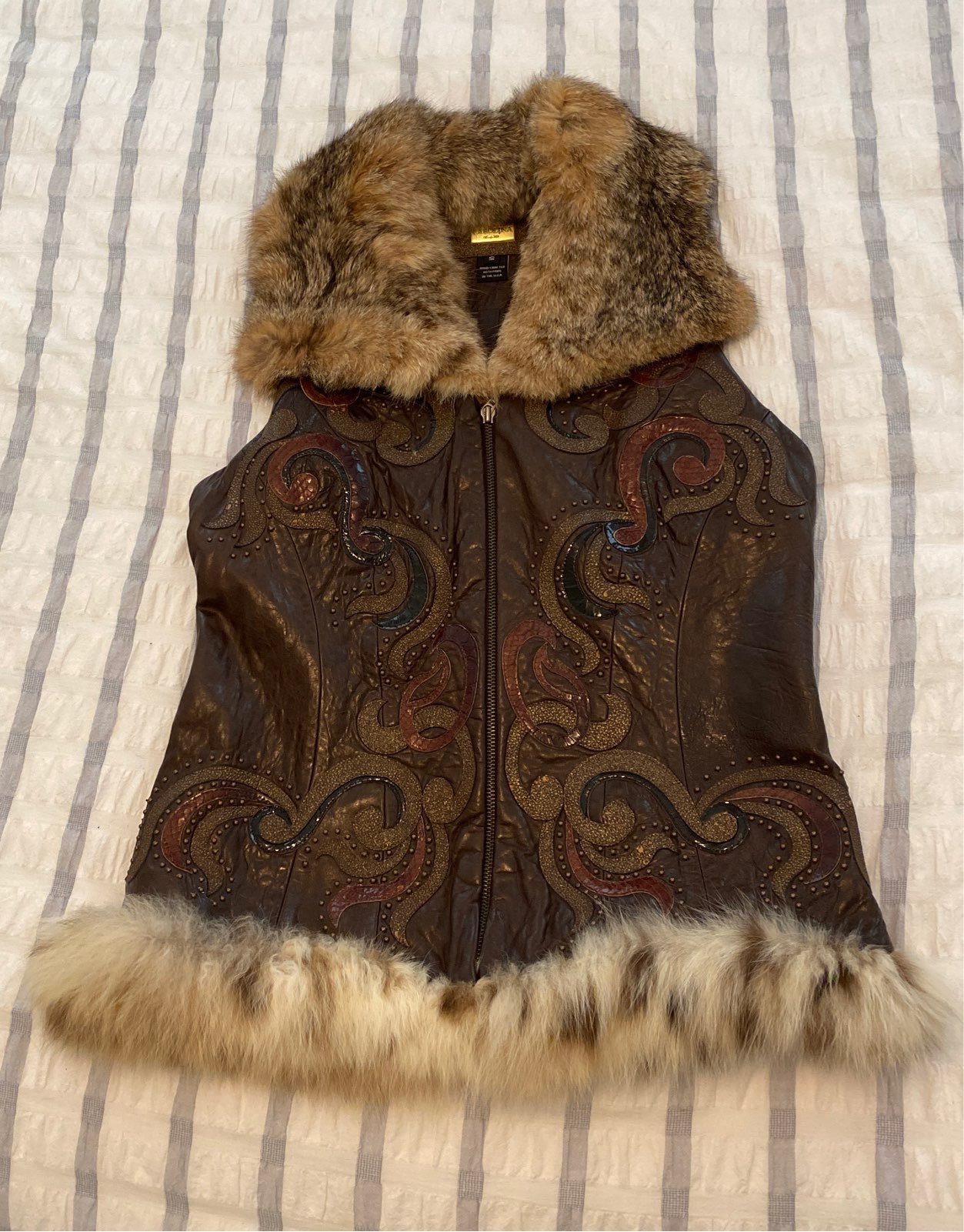 Carolina Beverly Hills Leather Vest