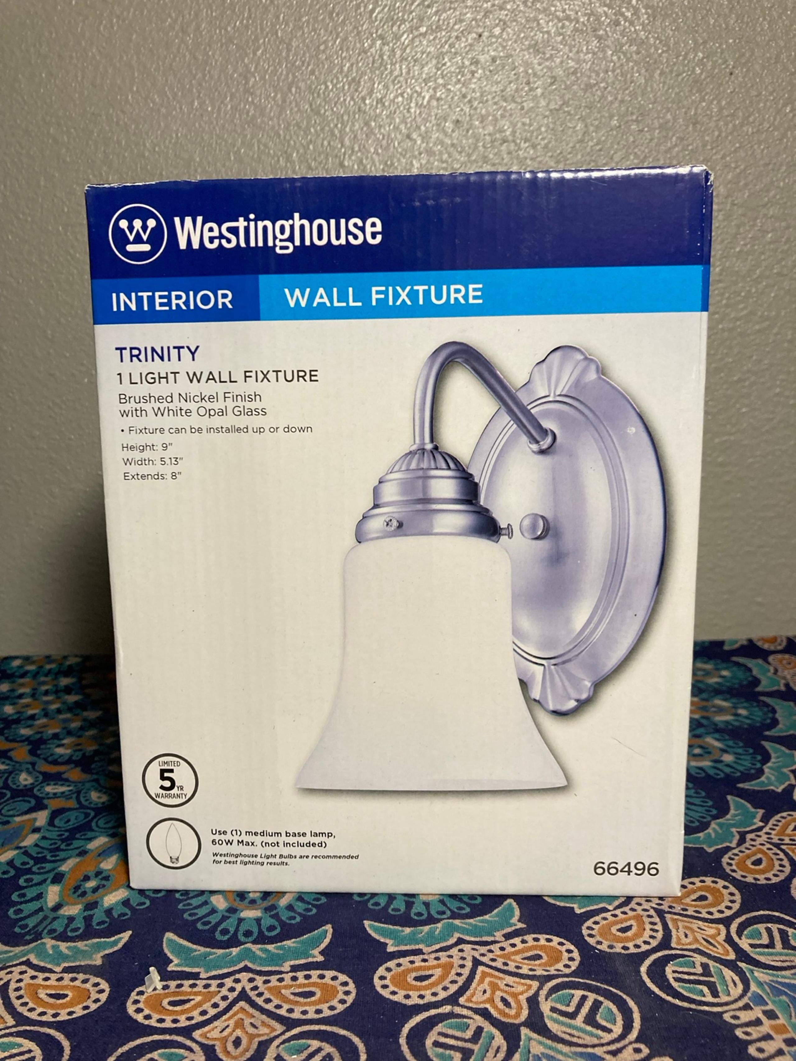 Westinghouse 6649600 - One-Light Indoor Wall Fixture! NEW! L@@K’