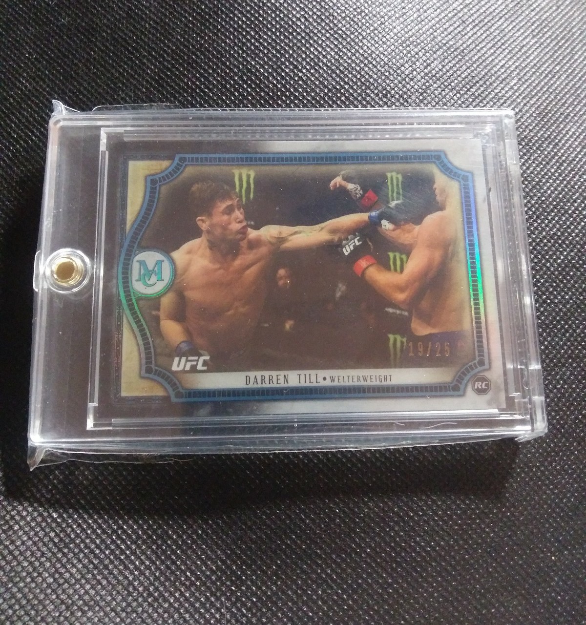 2018 Topps Museum UFC Darren Till RC ROOKIE Sapphire /25