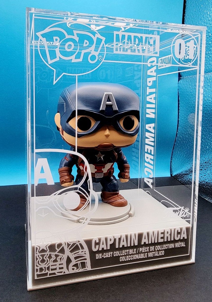 Die Cast Captain America Funko Pop