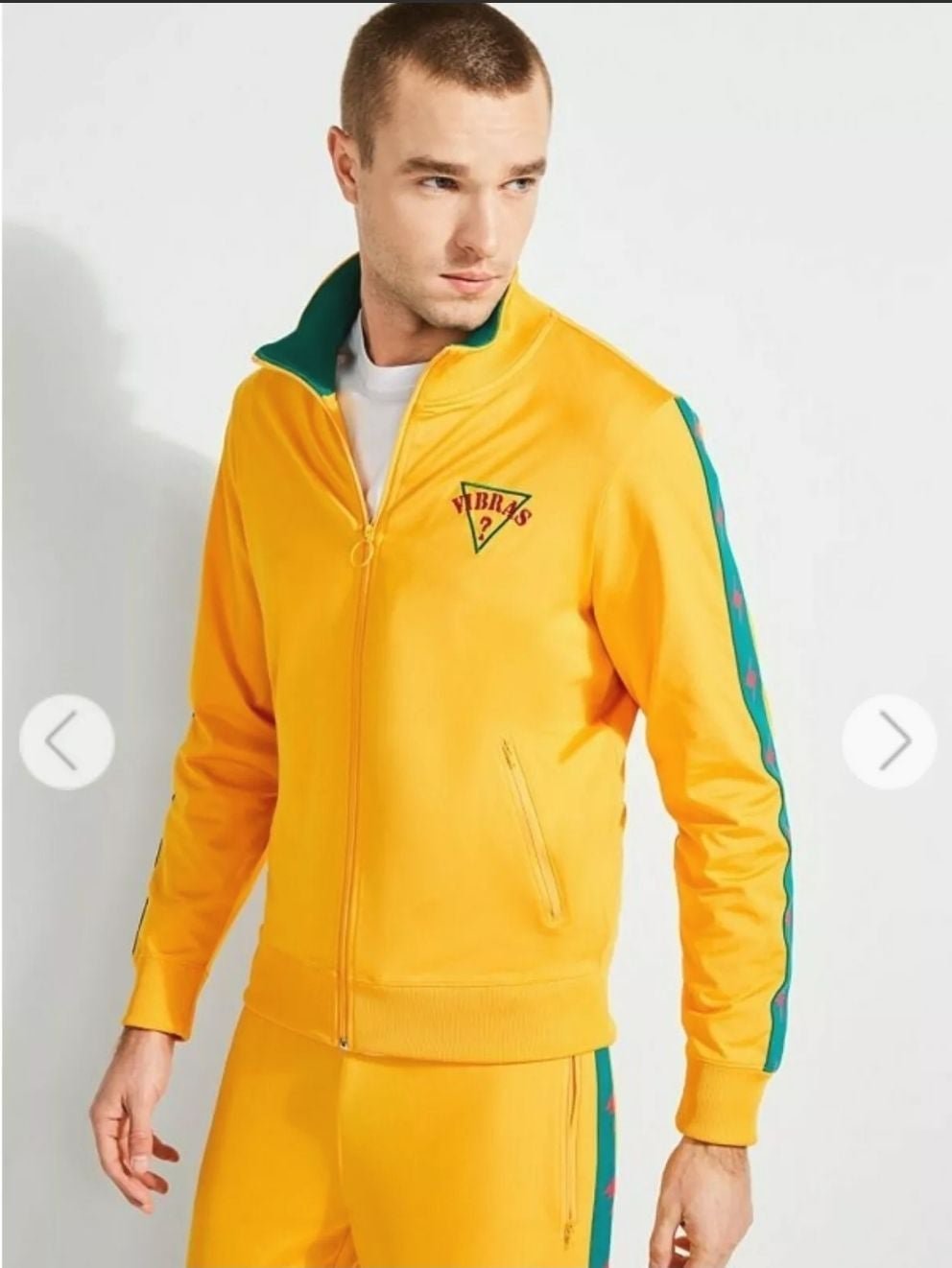 GUESS x J. BALVIN VIBRAS TRACKER JACKET Men's Large NWT