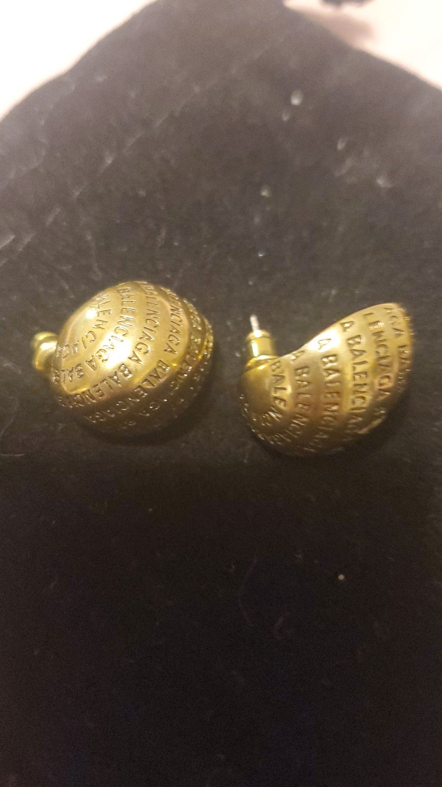 AUTHENTIC Balenciaga Nugget earrings