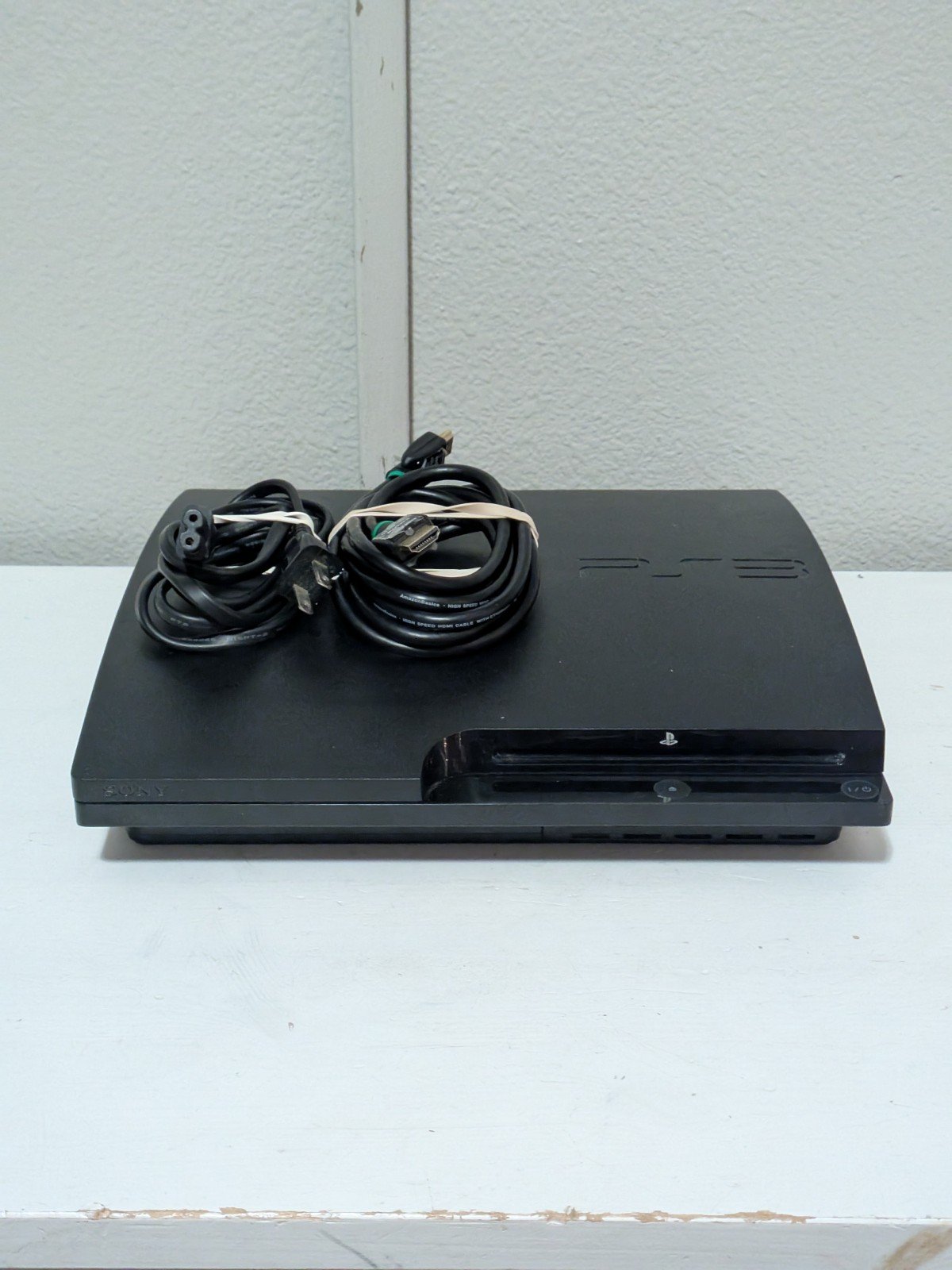 Sony PlayStation 3 PS3 Slim 160GB Console CECH-3001A w/ HDMI & Power Cord