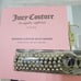 NWT JUICY COUTURE SHOWER CURTAIN WIT HOOKS 70 X 72 Cheetah Print & Striped NEW