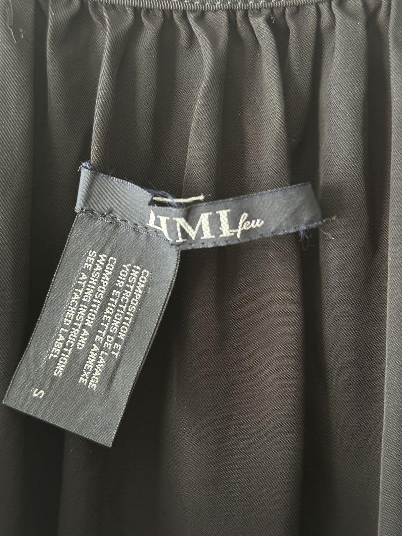 Limi feu Black Gather Tops