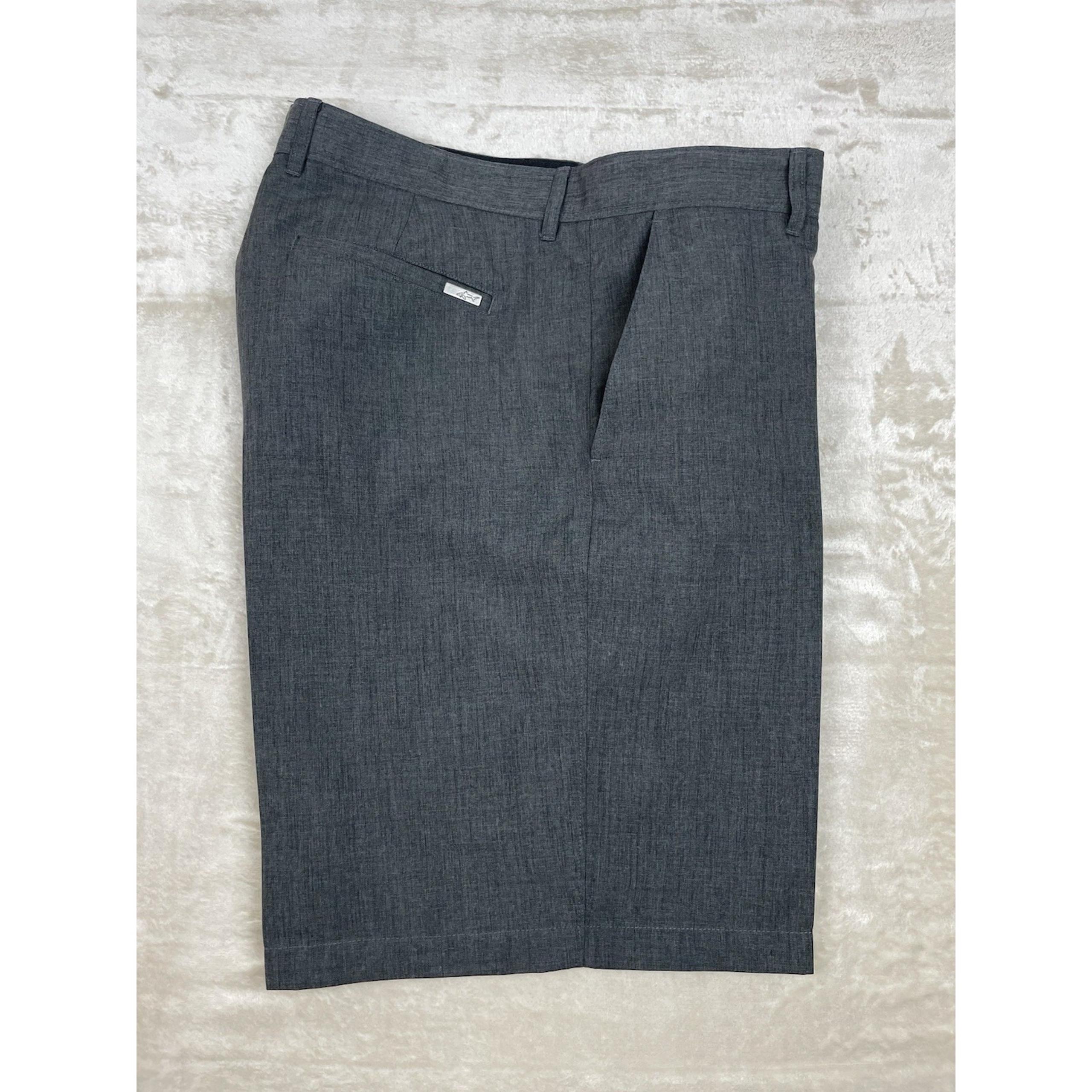 Greg Norman Gray Tasso Elba Golf Shorts Waist 41 Polyester Casual Weekend