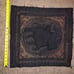 Vintage Burmese Kalaga Elephant Tapestry 20 x20