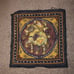 Vintage Burmese Kalaga Elephant Tapestry 20 x20
