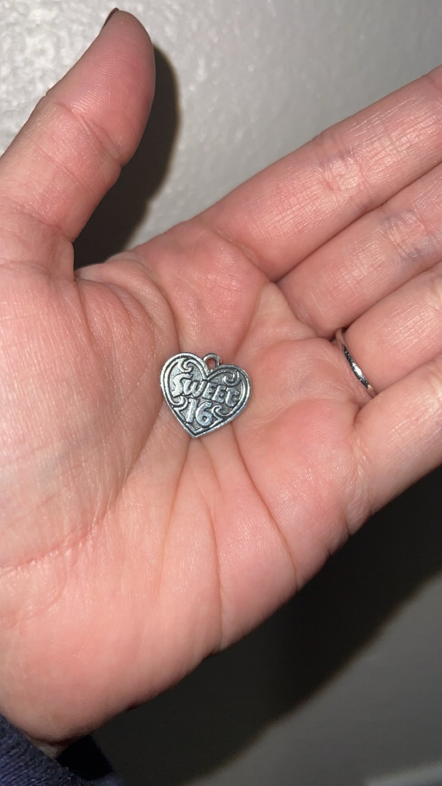 James Avery Sweet 16 Sterling Silver Charm