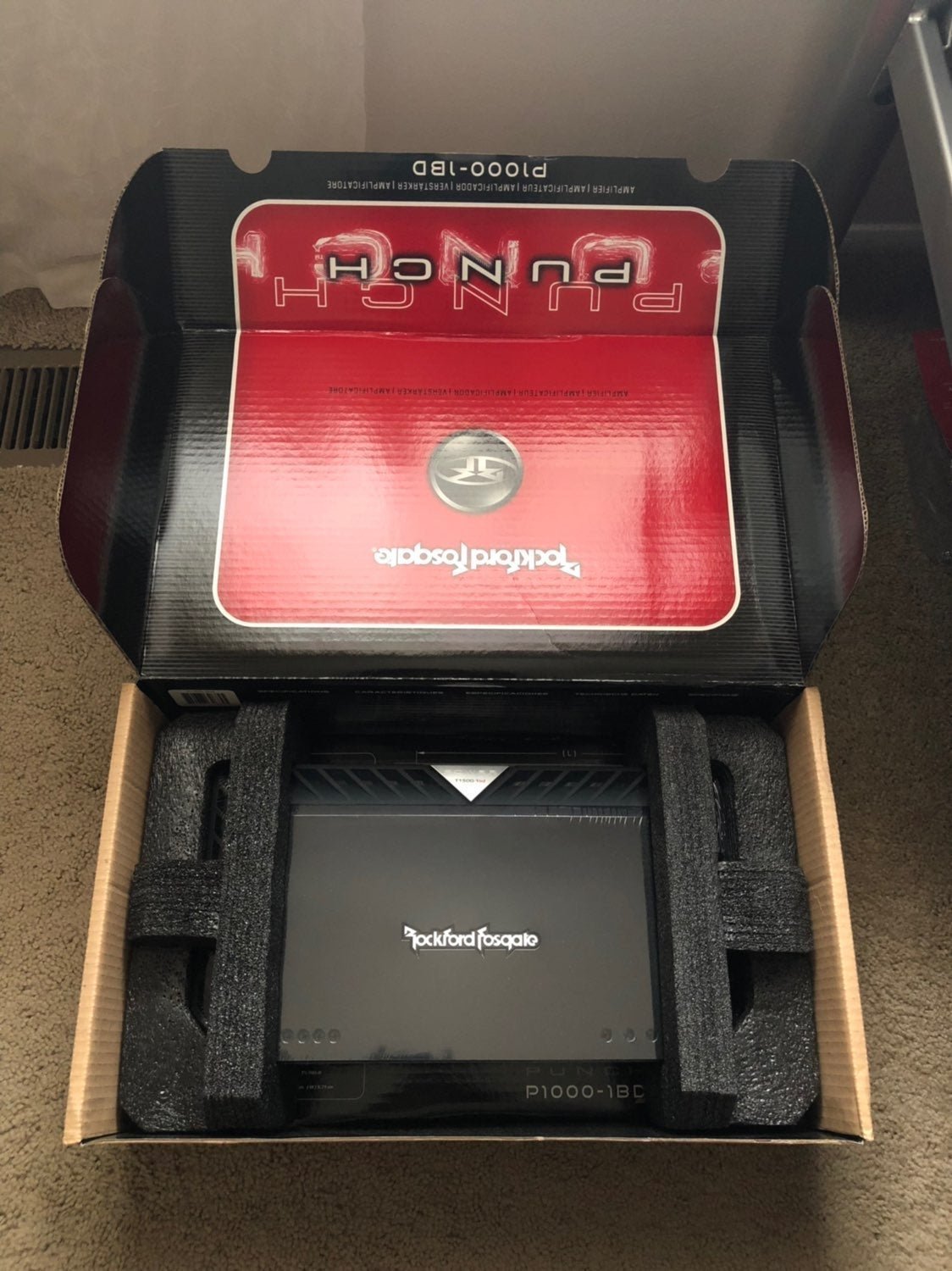 Rockford Fosgate T1500-1BDCP Amplifier