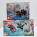 Lot of 2 Lego Sets (Lego Marvel 10793 and Lego Marvel 10792). For Kids Ages 4+
