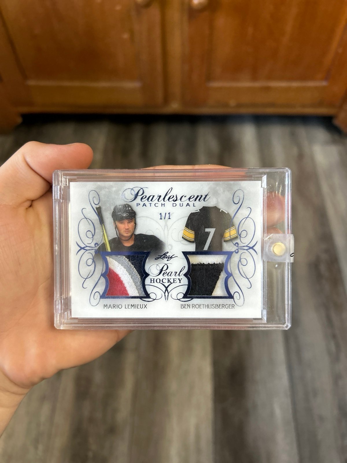 Mario Lemieux Ben Roethlisberger 1/1!
