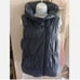Bench Puffer Vest with Packable Hood XS