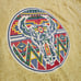 Vtg Factory Artwear Shirt Men L Aztec Native Texture Navajo USA Dyed Southwest