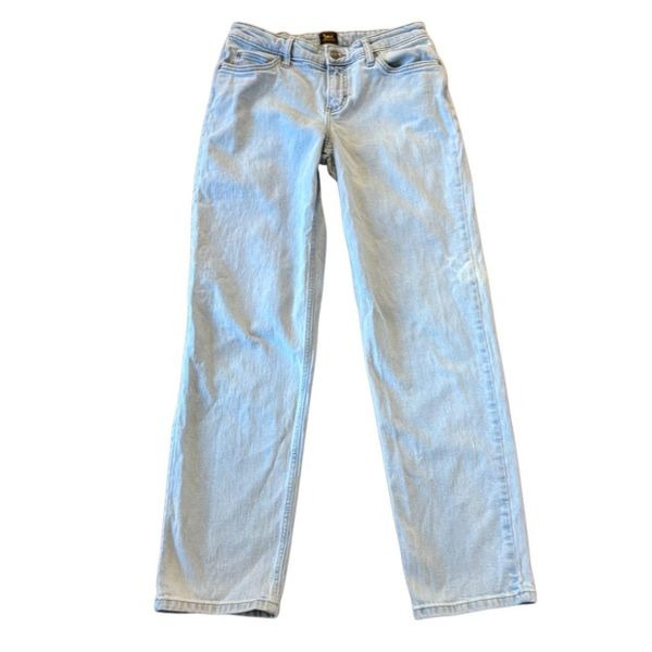 Vintage Lee light wash mom jeans size 27x32
