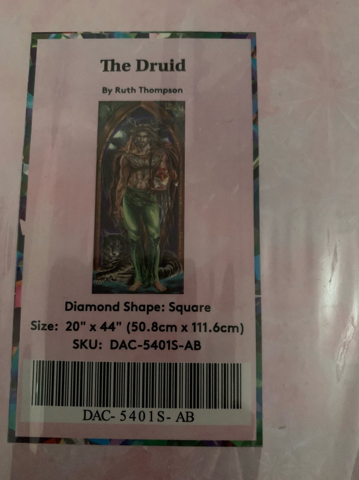 Diamond art club/The Druid by Ruth Thompson/Archived and sealed