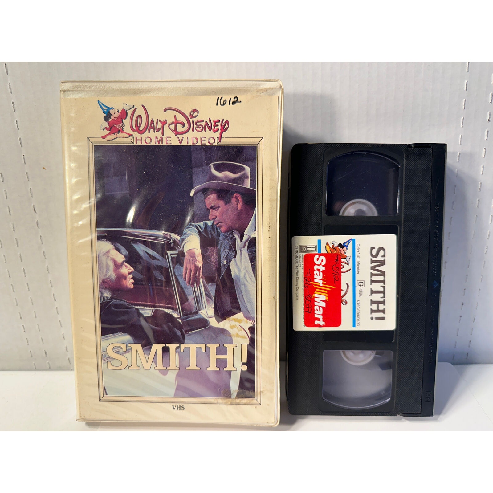 Smith - Walt Disney Home Video VHS Clamshell Early 1980's Vintage