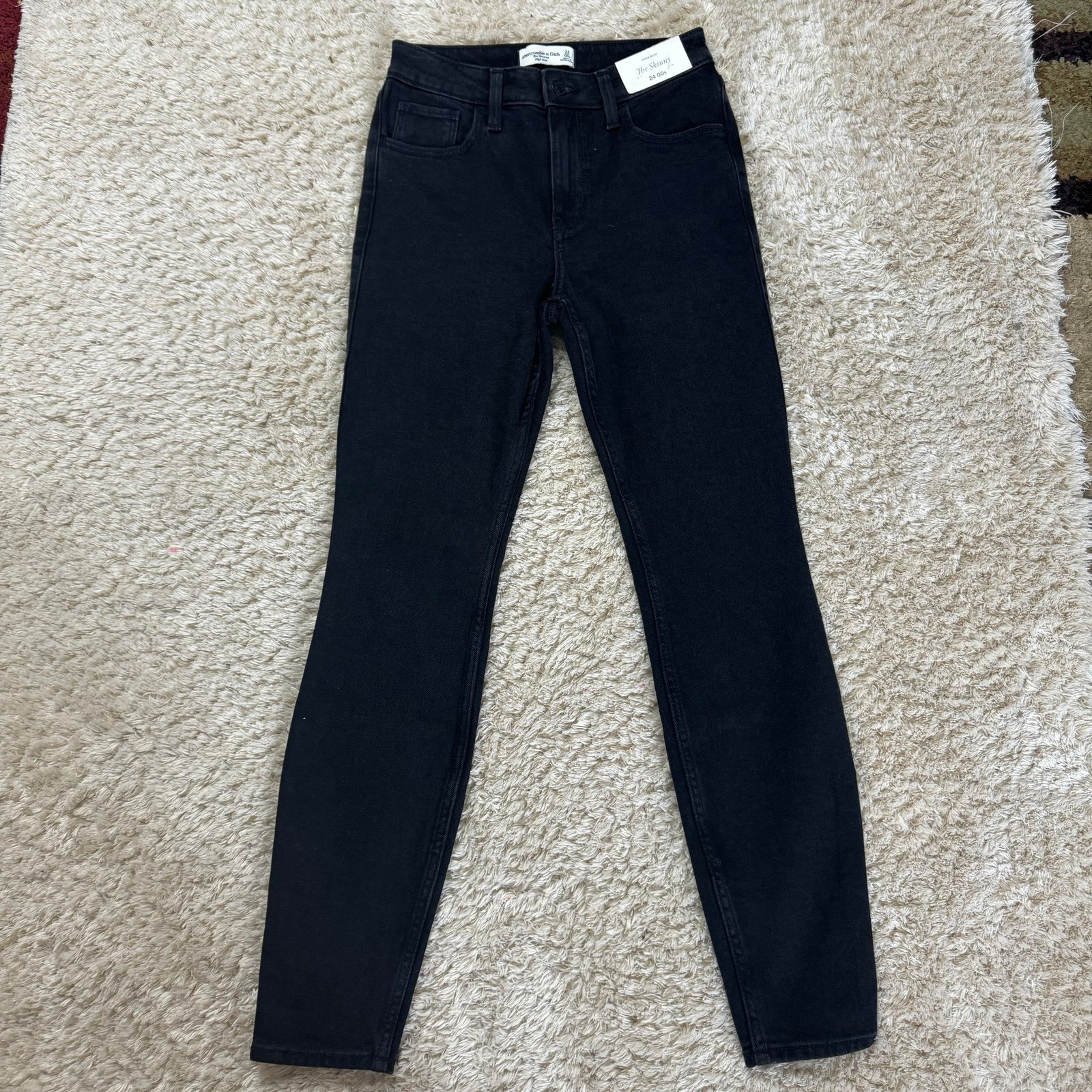 Abercrombie & Fitch womens high rise jeans size 00R/24