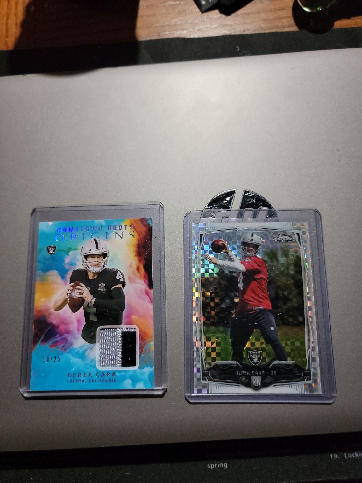 Derek Carr lot