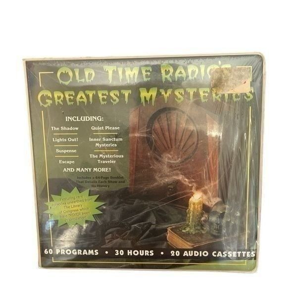 Old Time Radio’s Greatest Mysteries On Audio Cassettes
