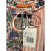 Oliphant Jaipur Peach Floral Ballon Sleeve Mini Dress Size S