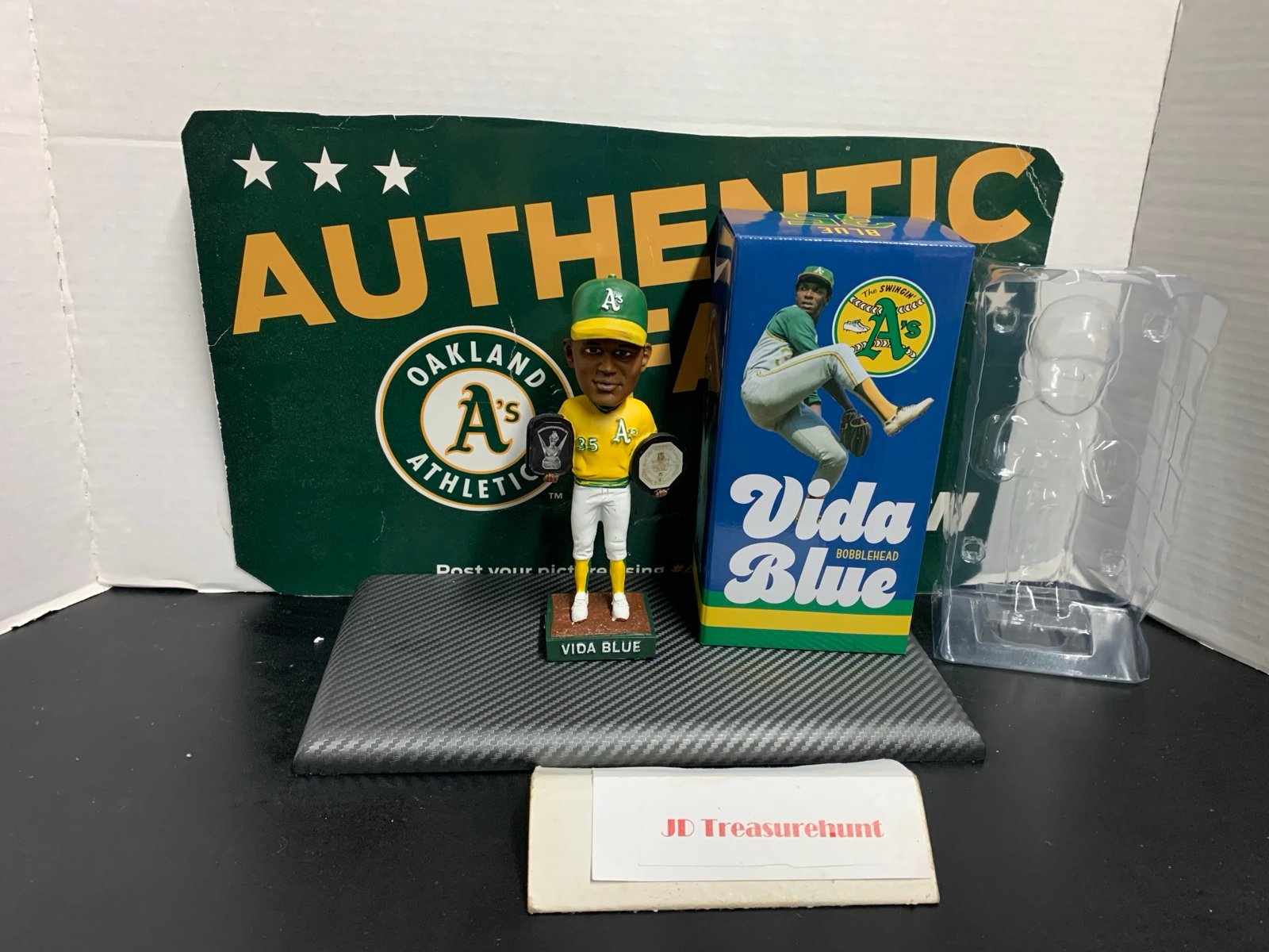 2024 Oakland A’s Vida Blue #35 MVP & CY Young Bobblehead