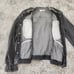 Zadig & Voltaire Gray Denim Collarless Love Now Patch Jacket Size Medium