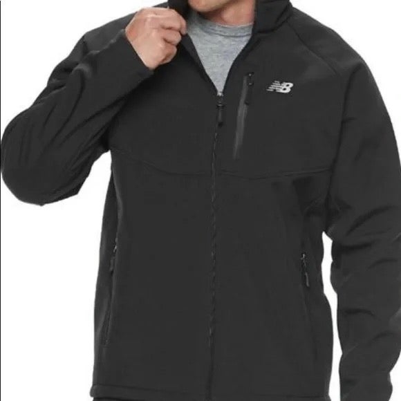 NEW BALANCE Men's Impact Run Softshell Jacket with Chest Pocket